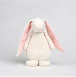 Veilleuse Moonie lapin Powder beige avec oreilles roses