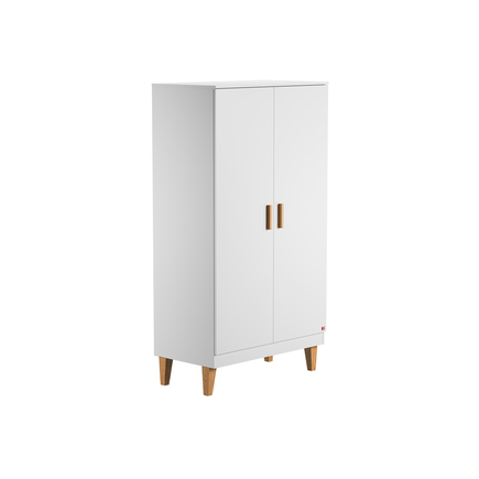 Chambre TRIO lit 60x120 commode armoire LOUNGE Blanc VOX - 5