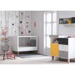 Chambre DUO CONCEPT lit 60x120+commode Safran