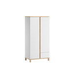 Armoire 2 portes ALTITUDE Blanc/Bois