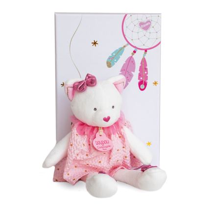 Peluche Attrape Rêve Chat 20cm DOUDOU ET COMPAGNIE - 2