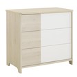 Chambre SACHA Lit 70x140 + commode + armoire GALIPETTE - 4