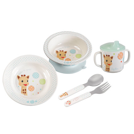 Coffret repas Sophie la girafe Ballons VULLI - 2