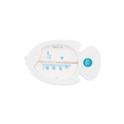 Thermometre de bain en forme de poisson blanc DBB