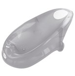 Transat de bain gris translucide