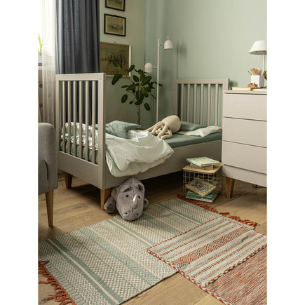 Lit bébé évolutif 70x140 LOUNGE Gris VOX - 3