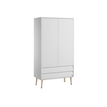 Armoire 2 portes BOSQUE Blanc