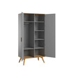 Chambre NAUTIS lit 70x140 commode armoire gris VOX - 6