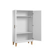 Chambre TRIO lit 60x120 commode armoire LOUNGE Blanc VOX - 2