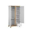 Armoire 2 portes ALTITUDE Blanc/Bois VOX - 2