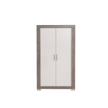 Armoire 2 portes HAUKE Bicolore