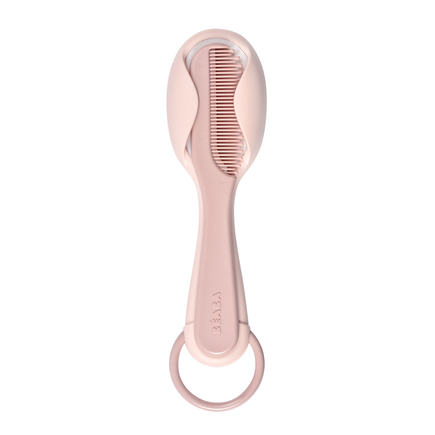 Peigne + brosse Old pink BEABA