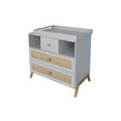 Chambre DUO Lit 70x140 Commode MARELIA Lune THEO - 6