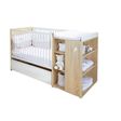 Lit combiné évolutif 60x120 EDEN Bois/Blanc BEBE9 CREATION - 2