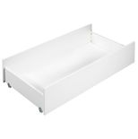 Tiroir sur roulettes pour lit combiné 60x120 EDEN Bois/Blanc