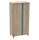 Armoire 2 portes NOVA Argile