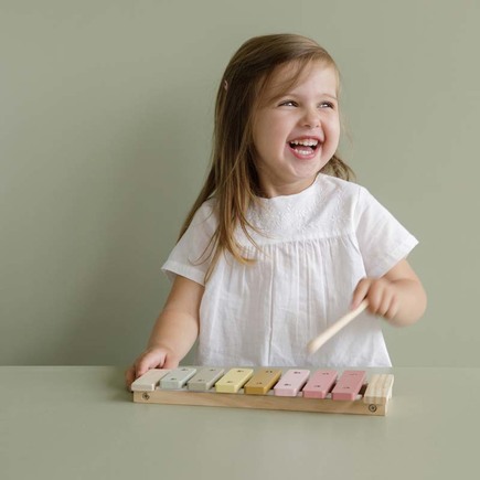 Xylophone en bois Rose LITTLE DUTCH - 5