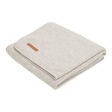 Couverture d'été  de lit bébé 100x140 Pure Gris LITTLE DUTCH