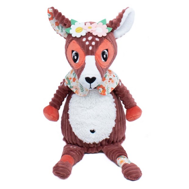 Peluche Melimelos la Biche Terracotta LES DEGLINGOS