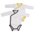 Lot de 2 bodies 1 mois Babyfan SAUTHON Baby déco