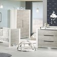 Chambre Lit 140x70 commode armoire LOFT Bois + PL OFF SAUTHON