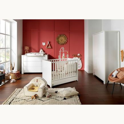 Commode 3 tiroirs LOFT Blanc SAUTHON - 4