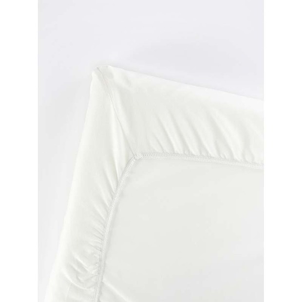 Drap Housse pour Lit Parapluie Coton Bio Blanc BABYBJÖRN