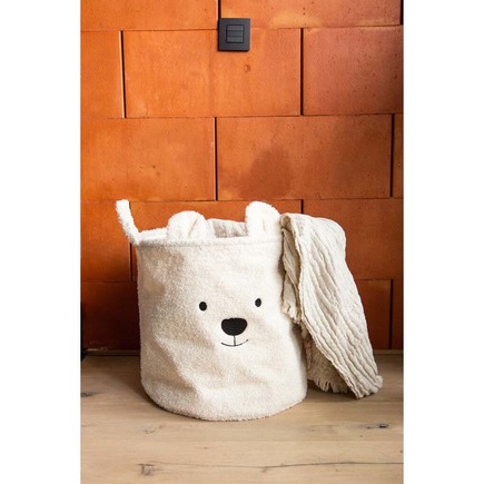 Panier Teddy 30x30x30 Ecru CHILDHOME - 5