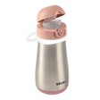 Gourde inox 350 ml + anse - Old Pink BEABA