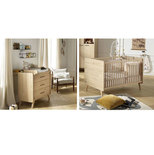 Chambre Duo Lit 70x140 Commode Arty Plan à langer OFFERT