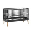 Chambre DUO Lit 70x140 PARIS Commode CANNE Noir VOX - 4