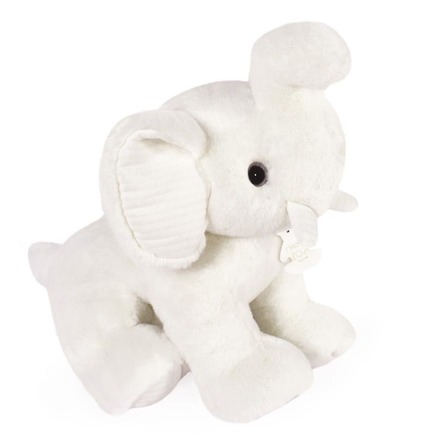 Preppy Chic Eléphant Blanc 35 cm  HISTOIRE D'OURS