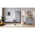 Chambre TRIO Lit 70x140 Commode Armoire MILENNE by Vox Gris clair VOX - 4