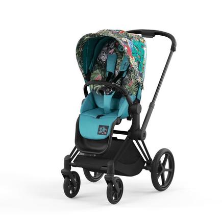 Poussette PRIAM Matt Black We the best Blue par DJ Khaled CYBEX