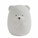 Veilleuse ours grande 16 cm Blanc