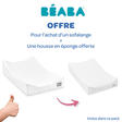 Matelas à langer Sofalange + Housse éponge offerte BEABA