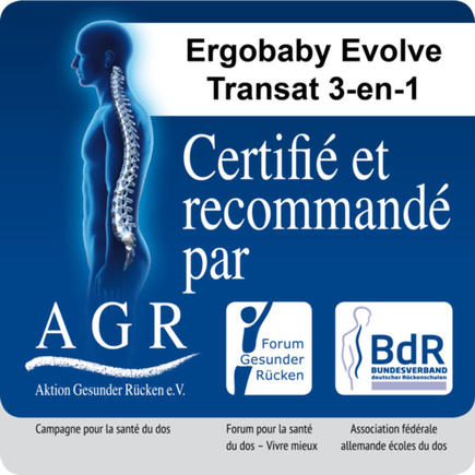 Transat Bébé 3-en-1 Evolve Gris Anthracite ERGOBABY - 6