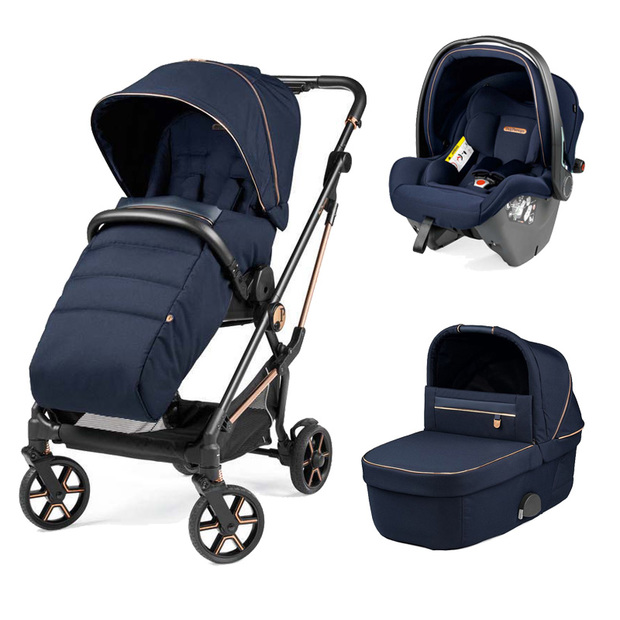 Poussette TRIO Vivace Viaggio SLK Pagoda Blue Shine PEGPEREGO