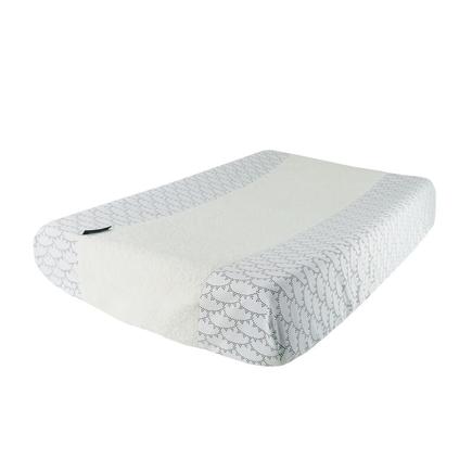 Housse de Matelas à Langer 50x70 cm Rivoli Bleu Prestige  MAISON CHARLOTTE