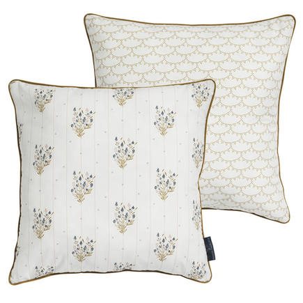 Coussin Madeleine Rivoli 40x40 cm MAISON CHARLOTTE - 2