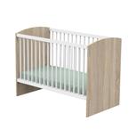 Lit bébé 60x120 ACCESS Blanc Bois