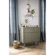 Commode 1 tiroir 2 portes ELEONORE Kaki SAUTHON - 4