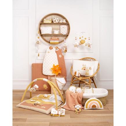 Housse de couette 100x135 cm + taie  60x40 cm SUNLIGHT SAUTHON Baby déco - 3