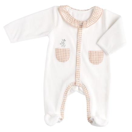 Pyjama 3 mois avec col nude BOTANICA SAUTHON Baby déco