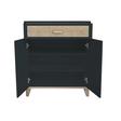 Petite Commode NAMI Cannes de Rotin Onyx THEO - 4