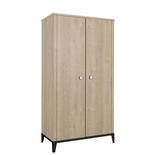 Armoire 2 portes Marcel Black