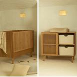 Chambre DUO Lit 70x140 Commode HAI NO KI