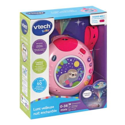 Lumi veilleuse nuit enchantée Rose VTECH - 4