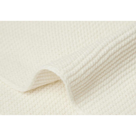 Couverture Berceau 75x100cm Basic Knit Ivory JOLLEIN - 3