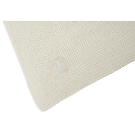 Couverture Berceau 75x100cm Basic Knit Ivory JOLLEIN